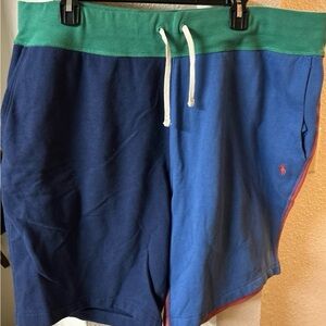 Mens Color-blocked Fleece Shorts by Polo Ralph Lauren